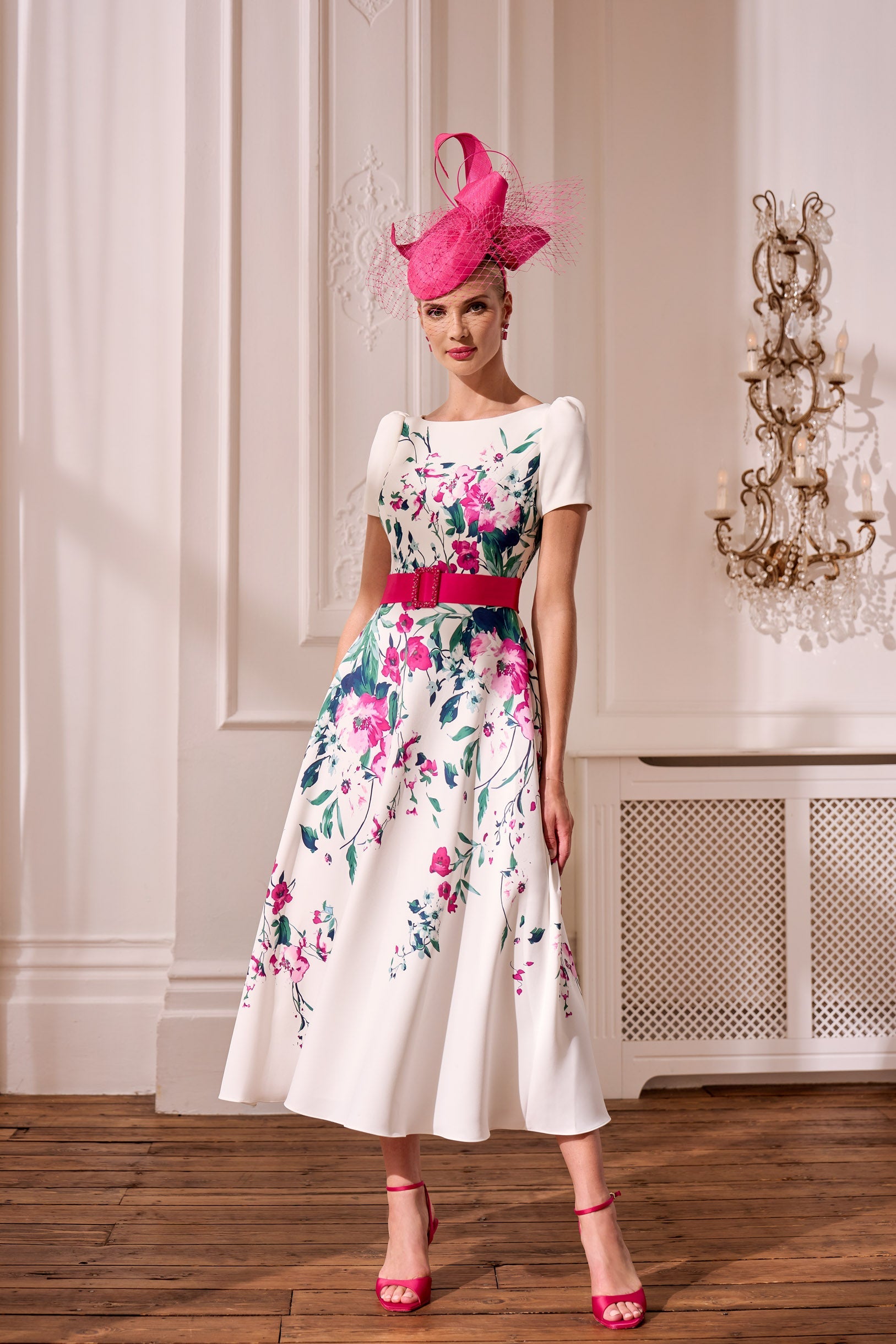 ワンピース Notting Hill Belted Dress vintage rose Notting Hill Belted Dress - vintage rose