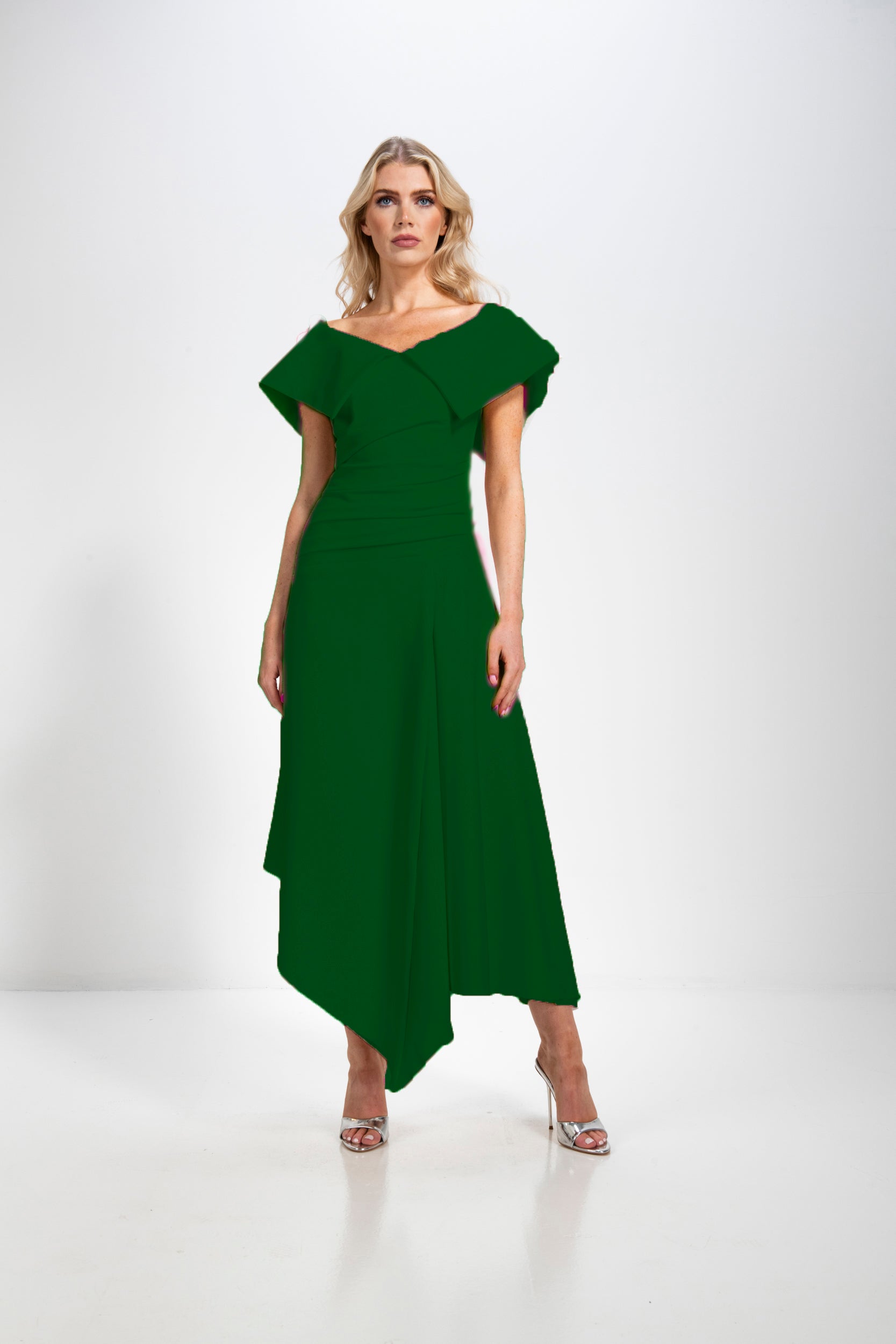 Kevan Jon - Nula Asym - K.Green Nigel Rayment Boutique Kevan Jon - Nula Asym - K.Green Nigel Rayment Boutique