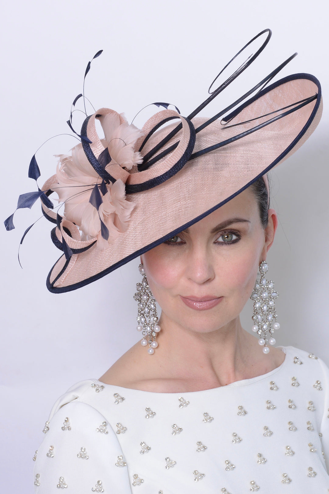 Nigel Rayment Hatinator - Style 39 - Blush/Navy