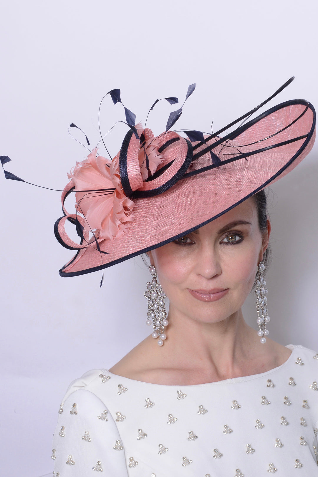 Nigel Rayment Hatinator - Style 39 - Coral/Navy