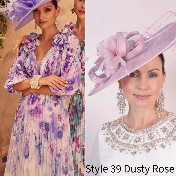 Nigel Rayment Hatinator - Style 39 - Dusty Rose