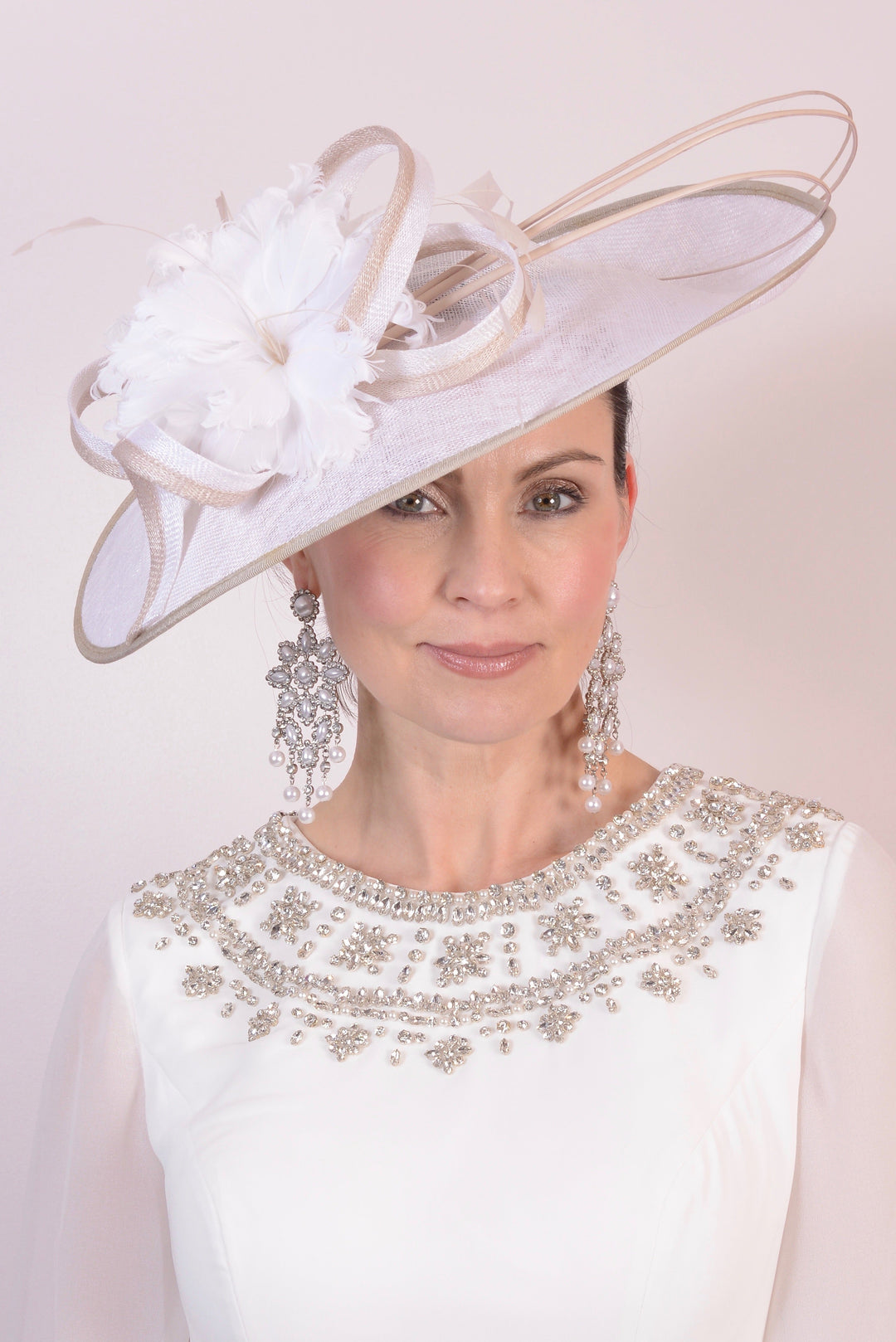 Nigel Rayment Hatinator - Style 39 - Ivory/Mink