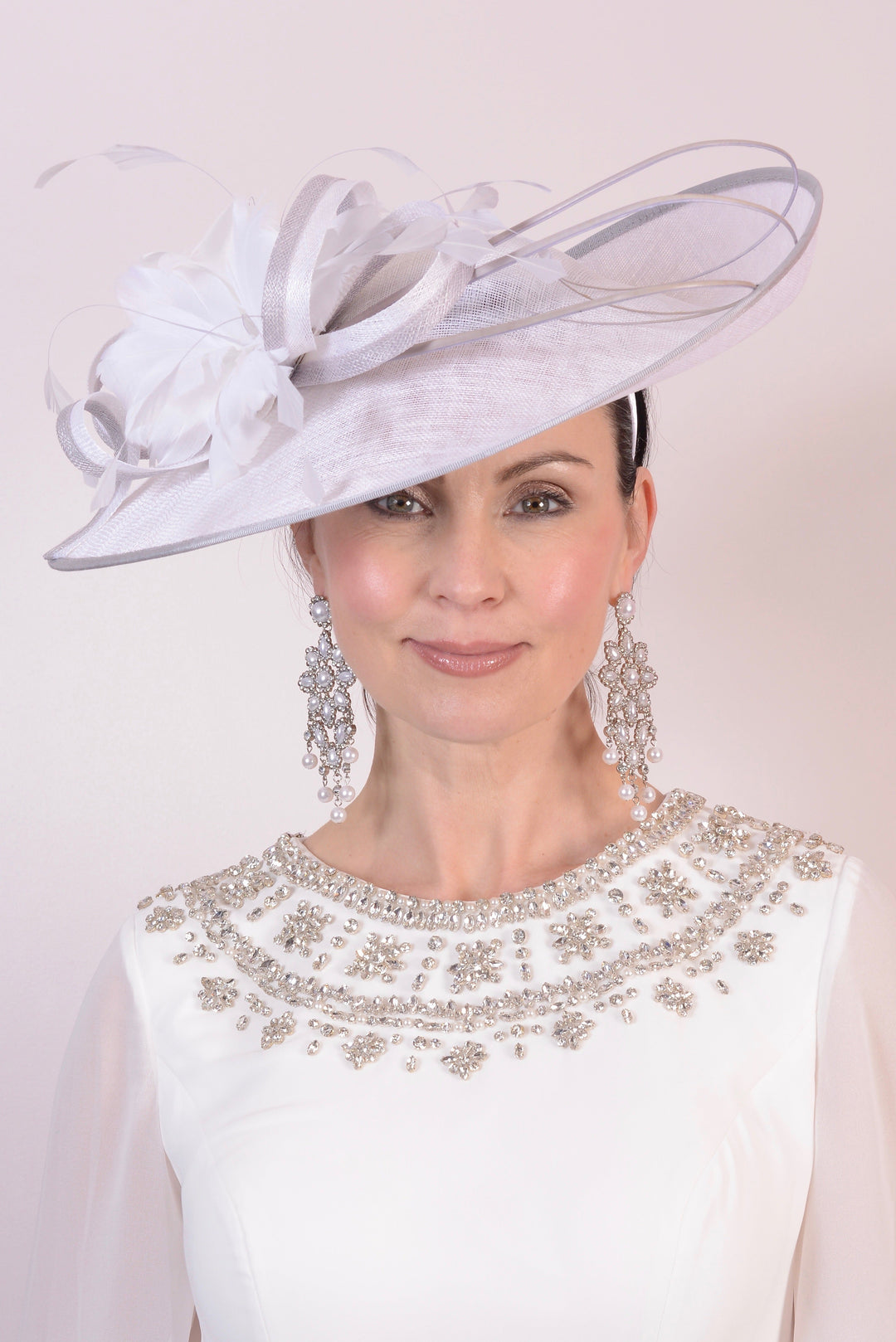 Nigel Rayment Hatinator - Style 39 - Ivory/Silver