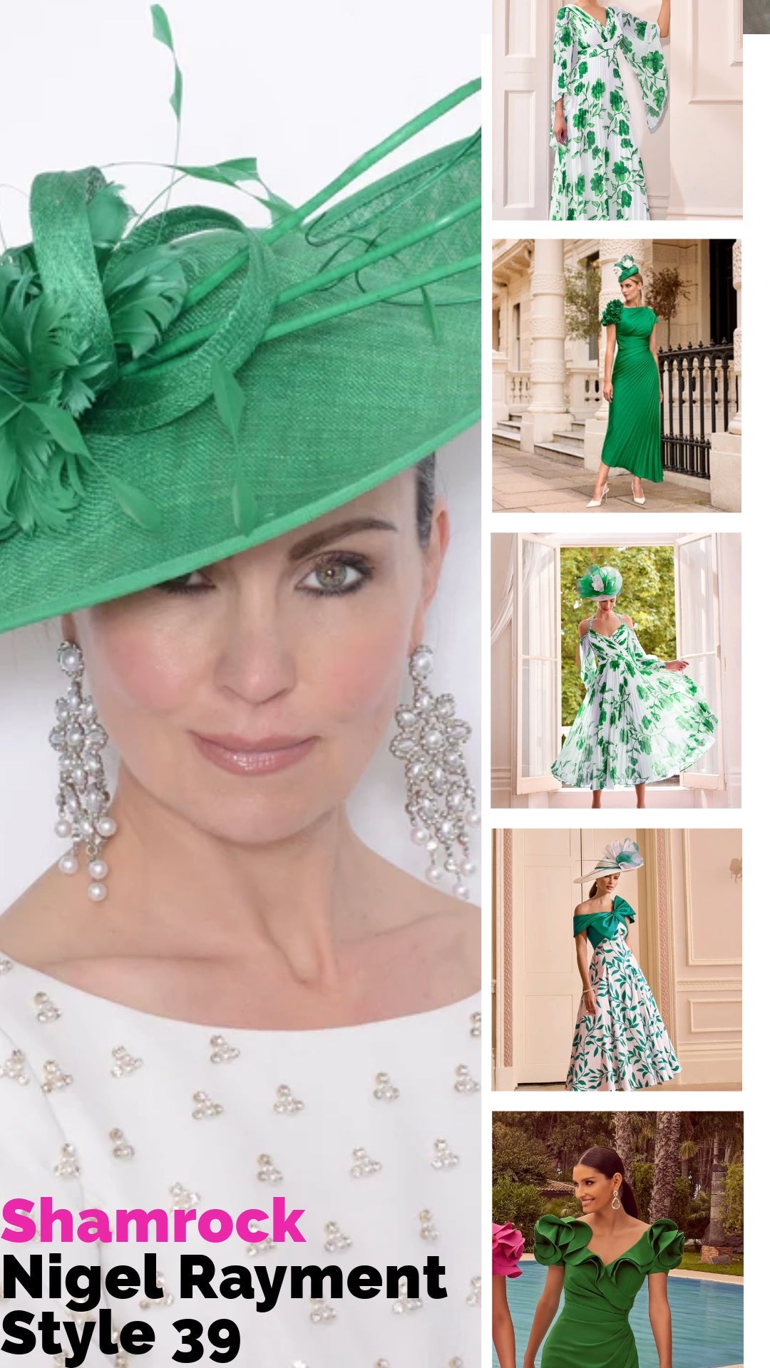 Nigel Rayment Hatinator - Style 39 - Shamrock Green/Leaf