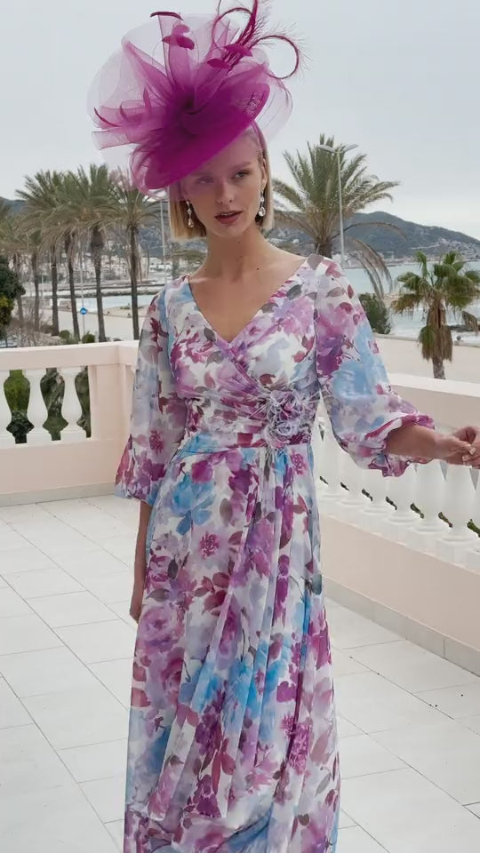 Couture Club 9GD6 Geranium/Light Blue