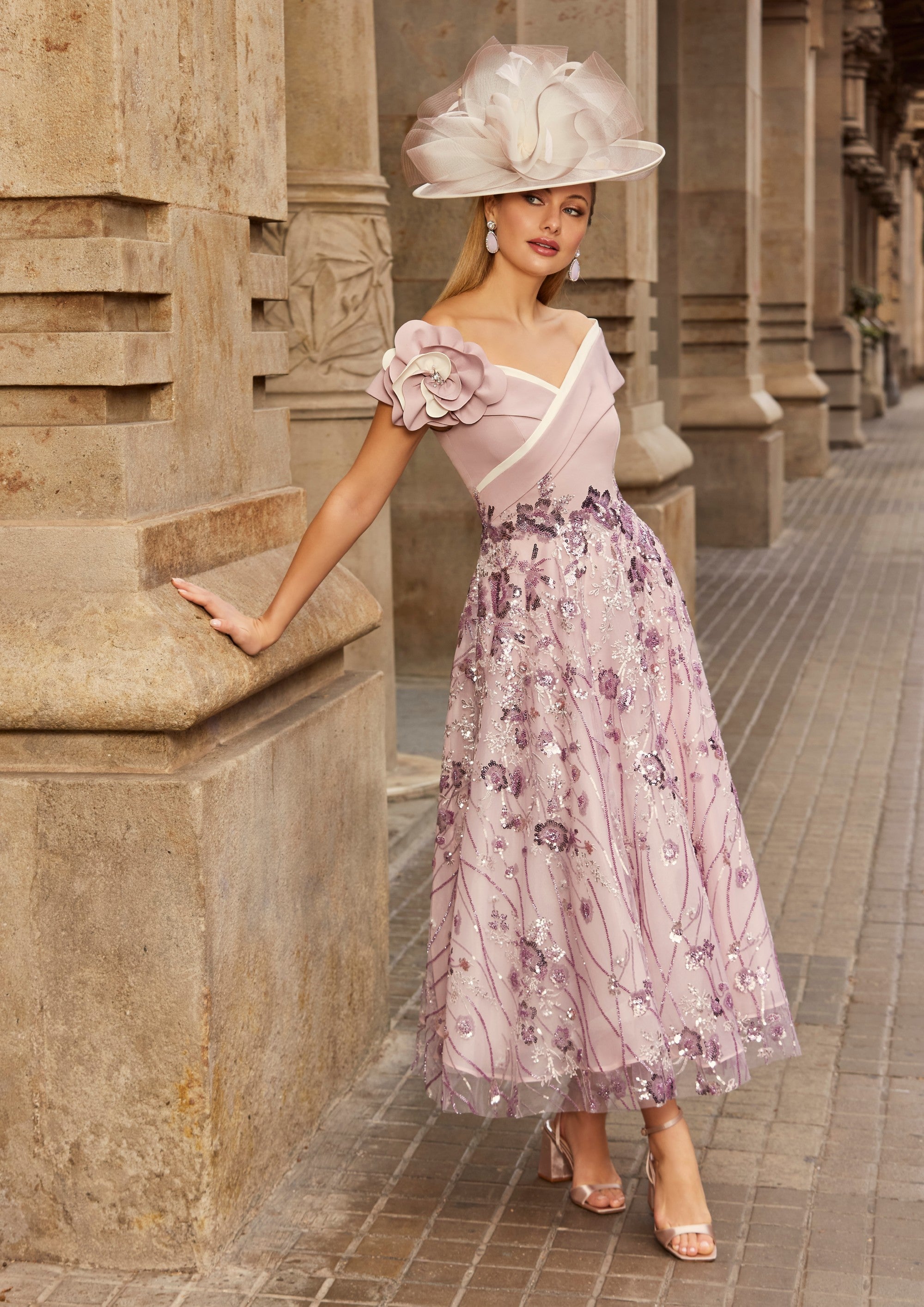 Veni Infantino Dusty Pink Mother Of The Bride Dress Veni Infantino