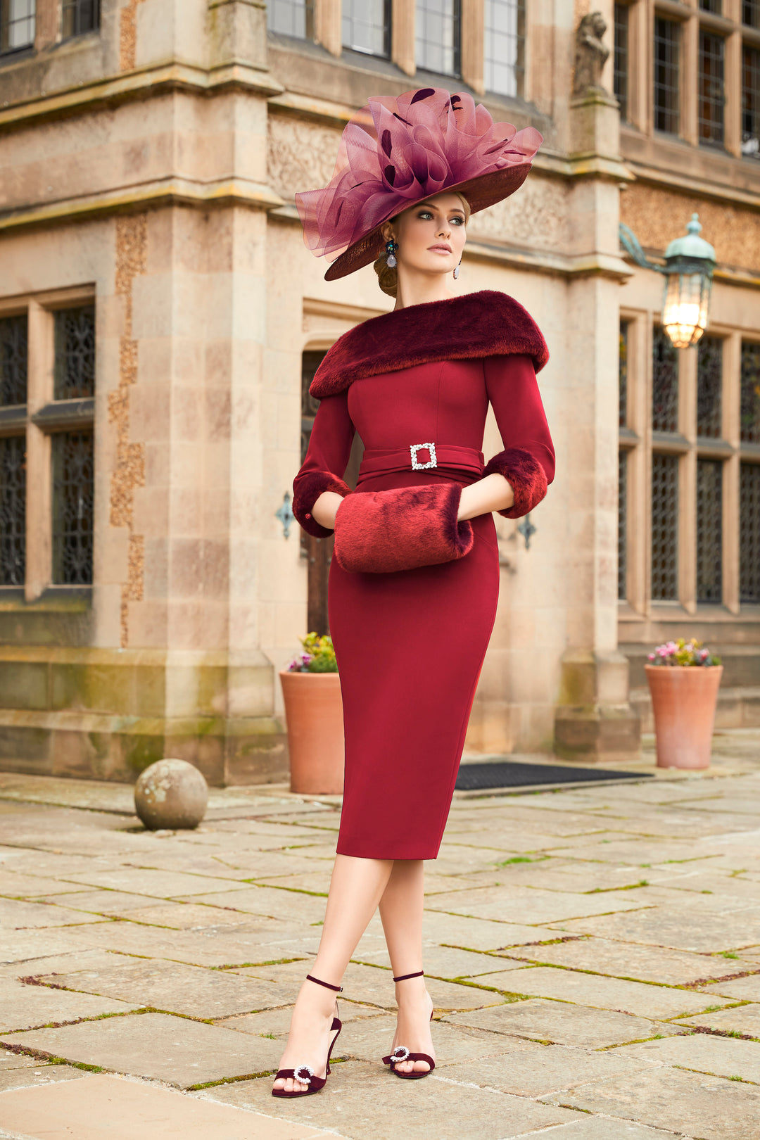 Veni Infantino 991810 Claret-Dress