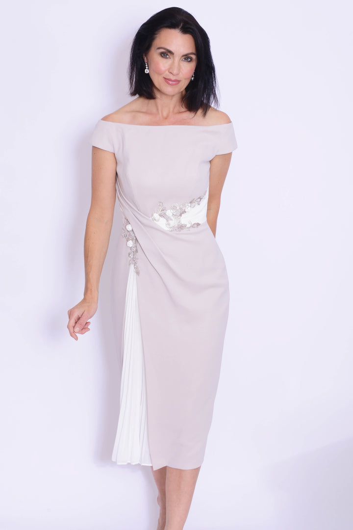 Veni Infantino 991874 Taupe/Ivory