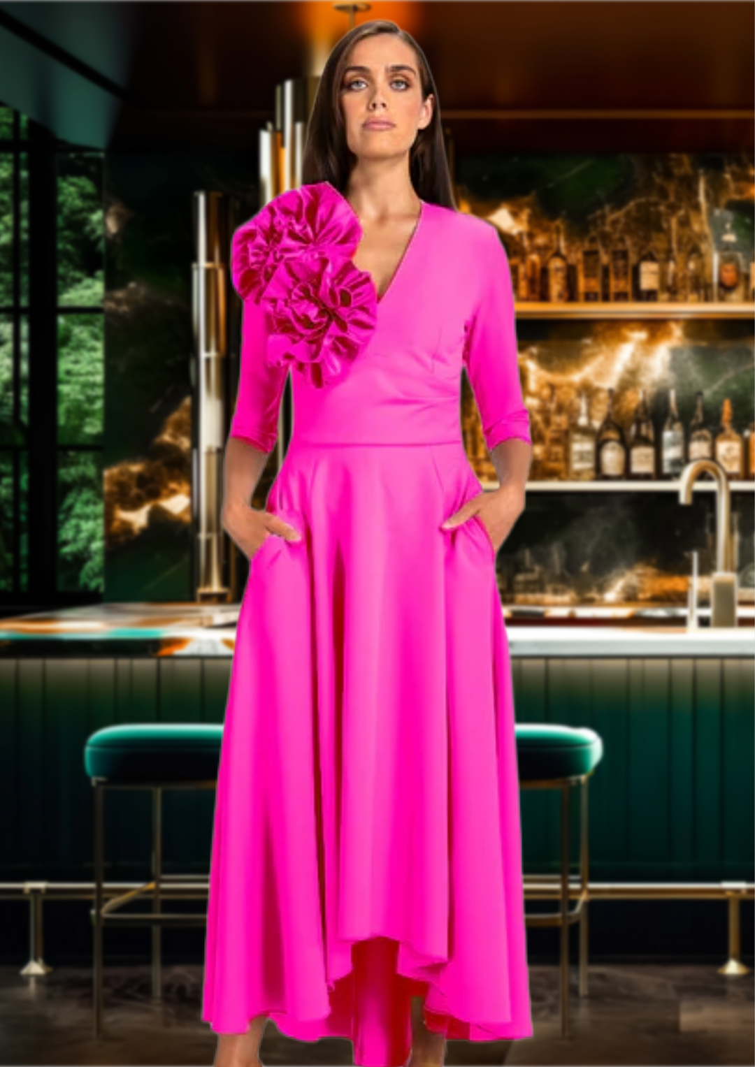 Kevan Jon - Betty B - Bright Pink