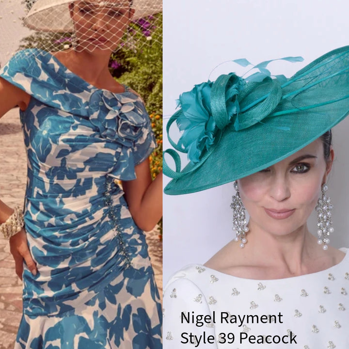 Invitations by Veni 36112 Teal/Ivory