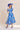 John Charles 29142 Grecian Blue Dress