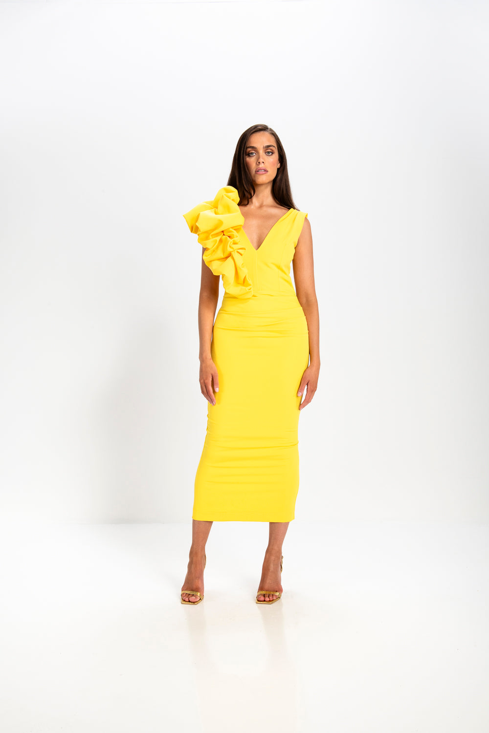 Kevan Jon - Bobbie Plunge - Yellow