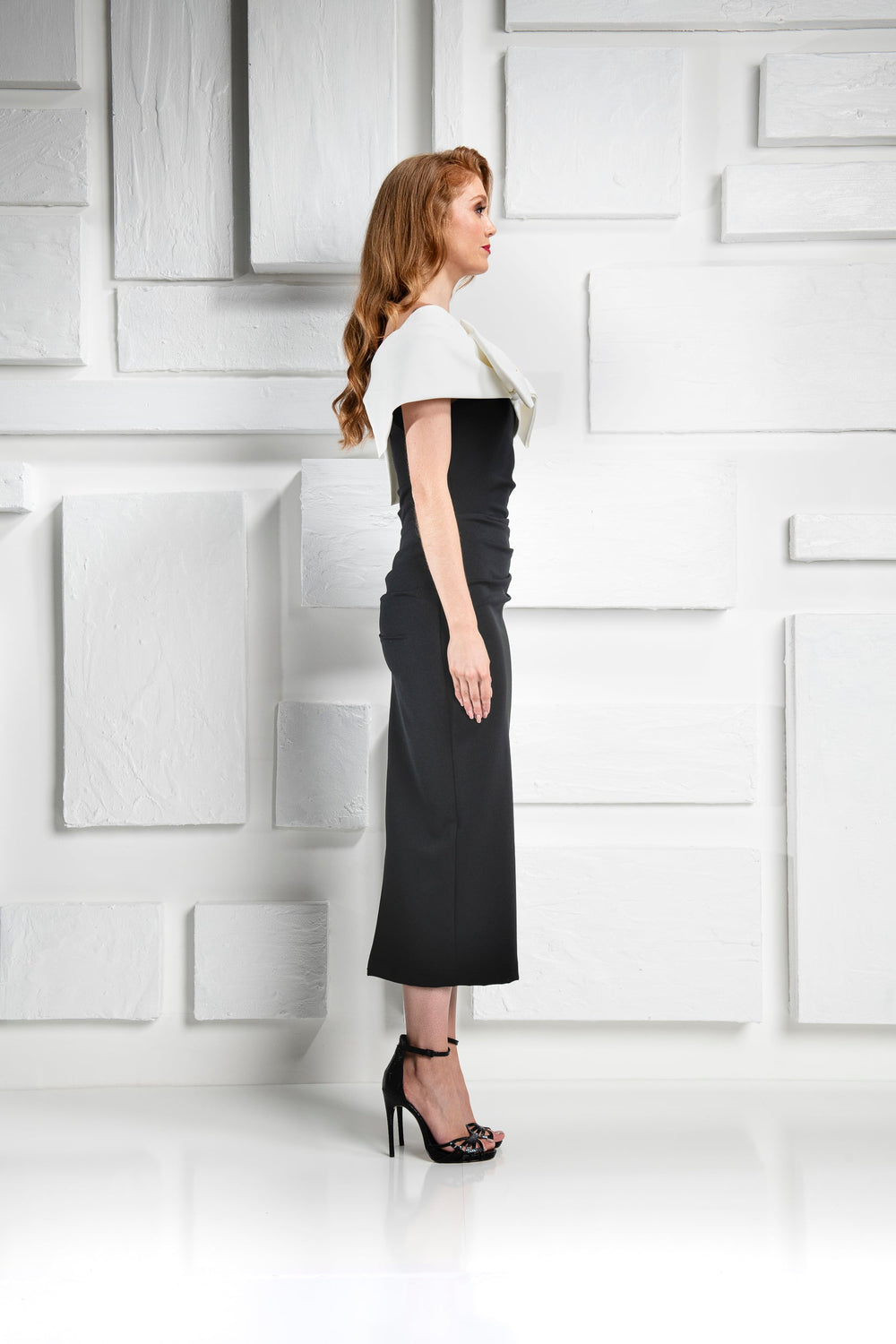 Kevan Jon - Boo Bow - Black/Ivory