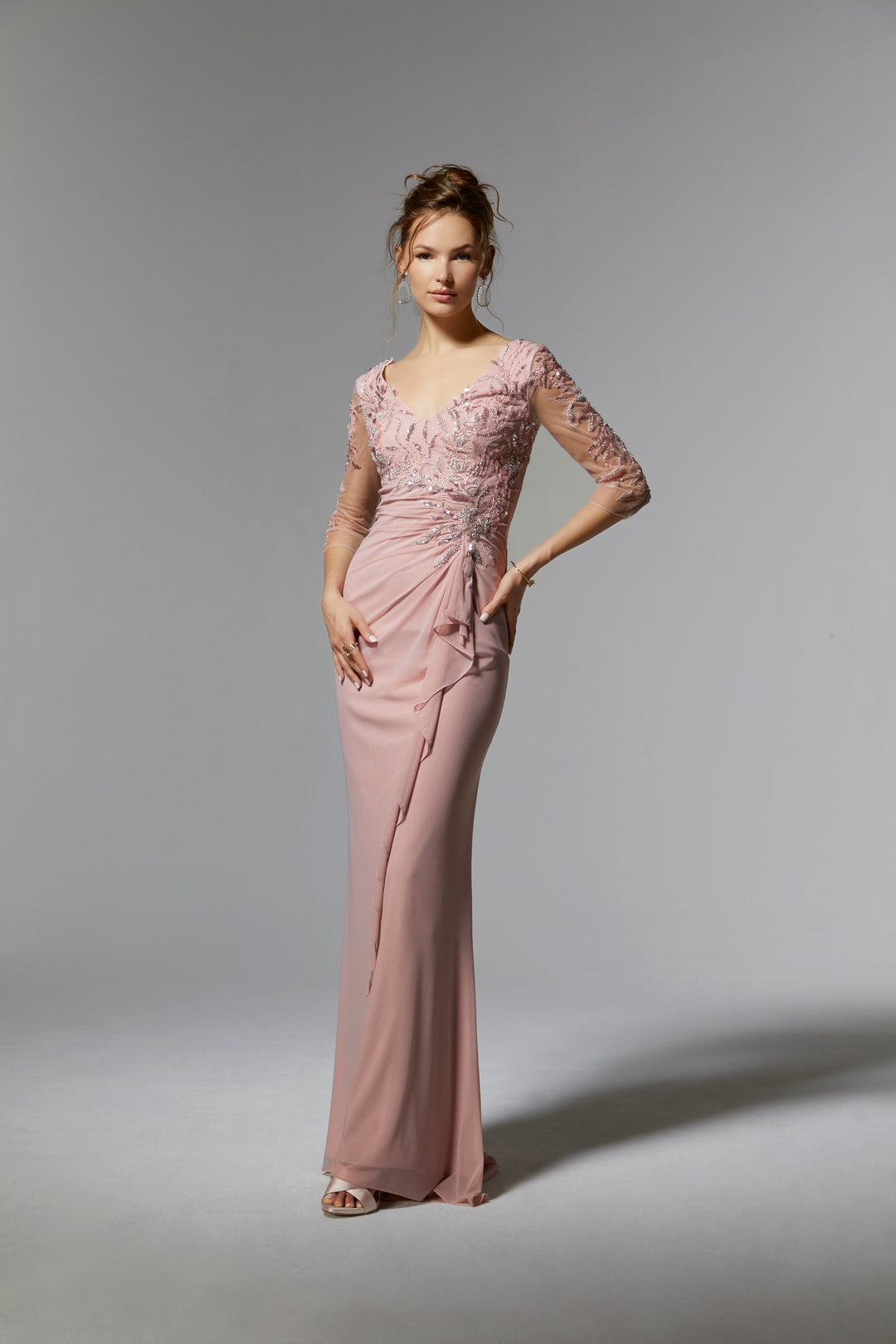 MGNY Collection by Mori Lee 72909 Blush
