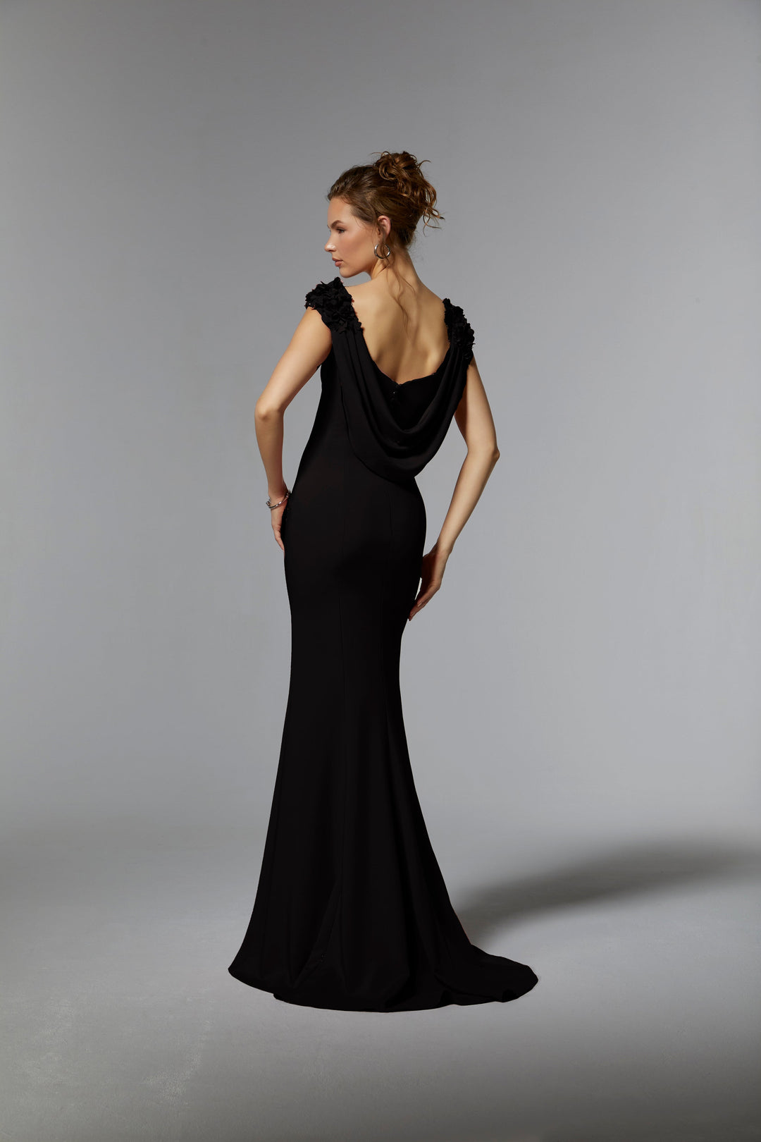 MGNY Collection by Mori Lee 72920 Black