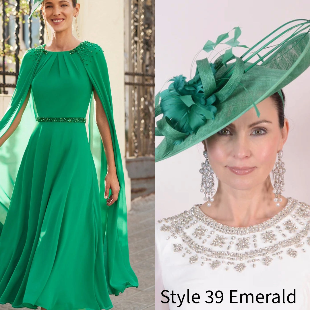 Rayment Nigel Rayment Hatinator Style 39 Emerald Wedding Hat – Nigel Rayment ...