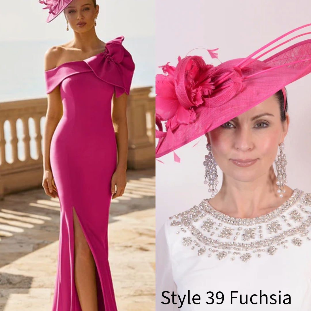 Rayment Nigel Rayment Hatinator Style 39 Fuchsia Wedding Hat – Nigel Rayment ...