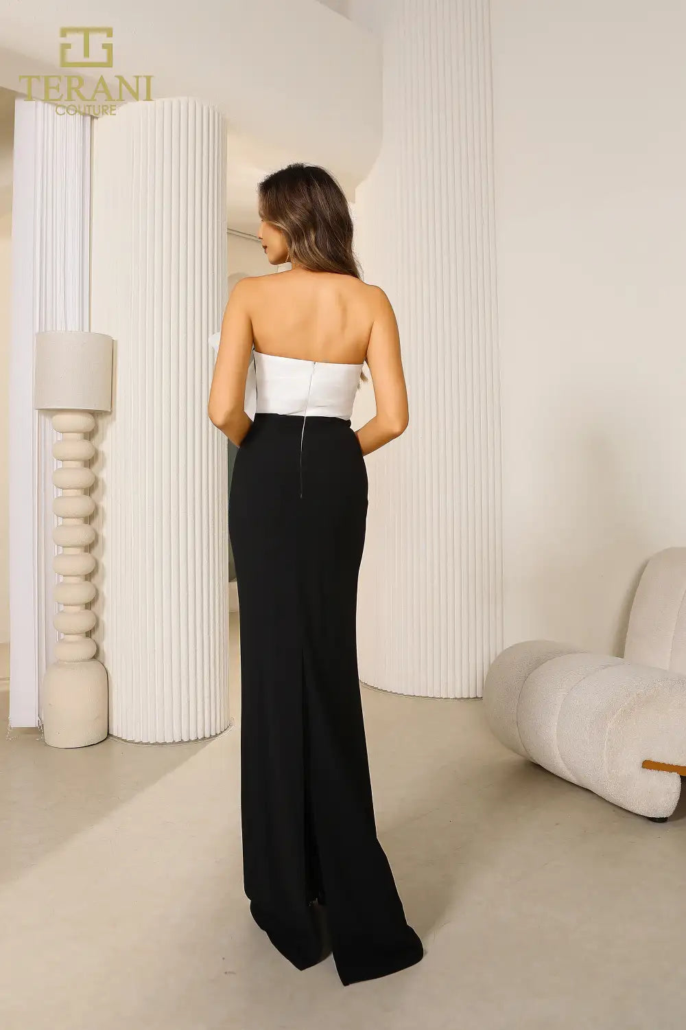 TERANI COUTURE 2514286 Black / White