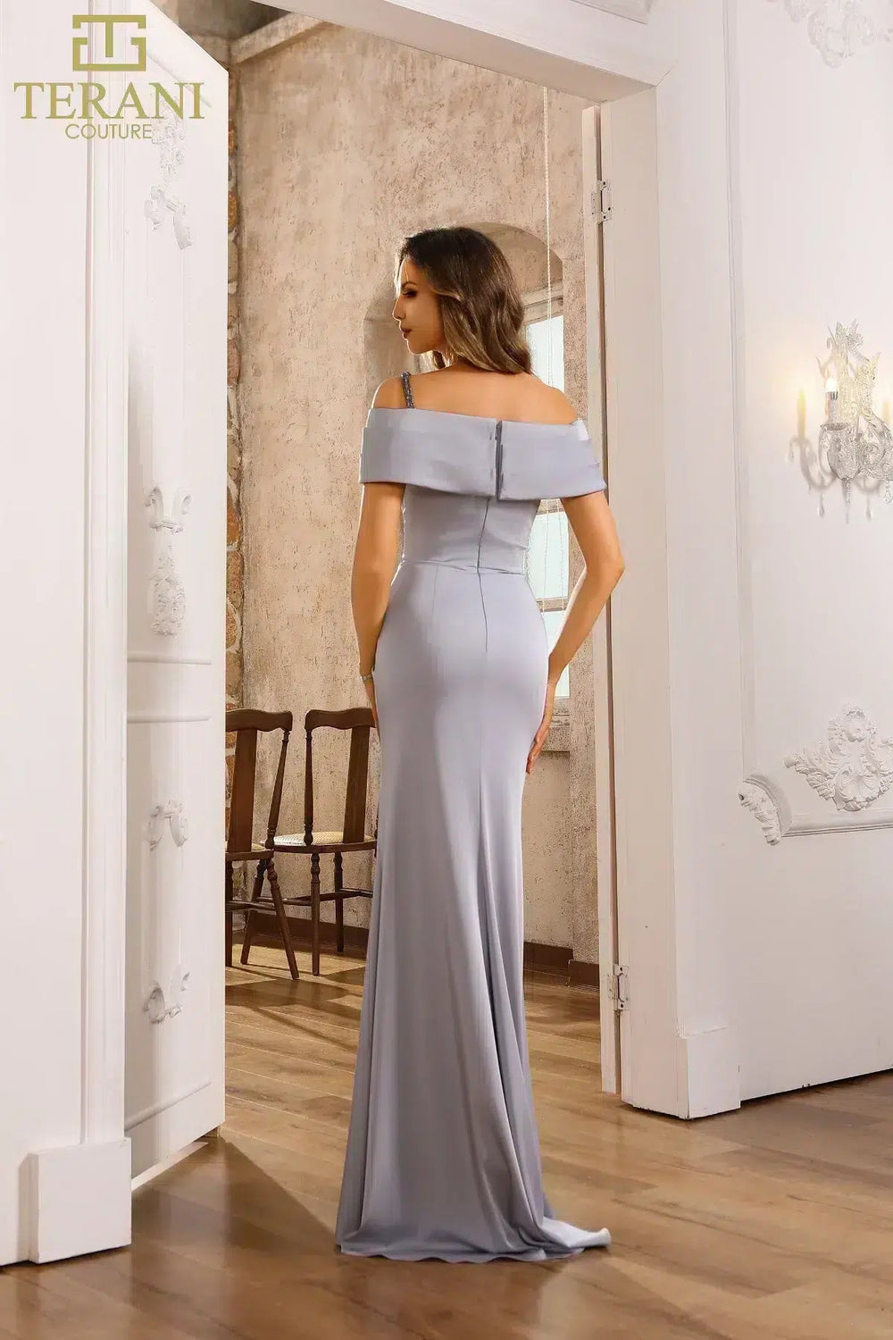 TERANI COUTURE 251E4587 GREY