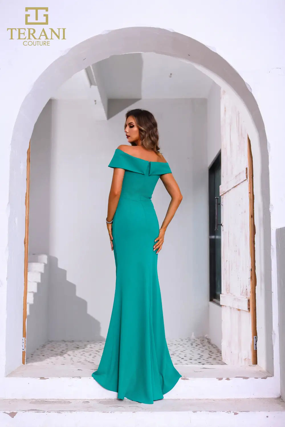 TERANI COUTURE 251M4444 Emerald