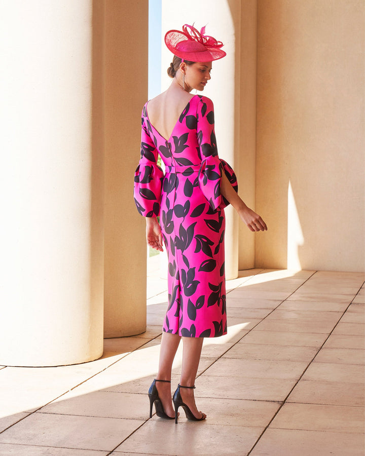 Couture Club 7G1F6 Fuchsia-Dress