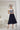 Invitations by Veni 29516 - Ivory and navy off the shoulder a-line dress-A-line Dress