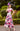 Invitations by Veni 29816B Fuchsia/Navy-A-line Dress