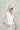 Veni Infantino 991615 T - Taupe/Ivory v-neck dress-Dress