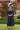 Veni Infantino 991704 - Navy & nude pleated skirt dress-A-line Dress