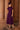 Veni Infantino 991815 Aubergine-A-line Dress
